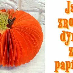 Jak zrobić Dynię z Bibuły: Najlepsze metody krok po kroku