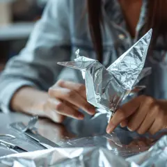 Kreatywne projekty z folii aluminiowej - Co można zrobić?