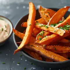 Idealne dodatki do frytek z batatów - Inspiracje i przepisy