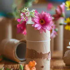 Twórcze dekoracje z rolek po papierze toaletowym: DIY krok po kroku