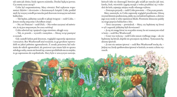 Tajemniczy ogród: opis i rozdział z magicznym ogrodem Mary